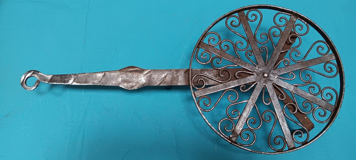 Wrought Iron Grill, Late 19th - Early 20th Century