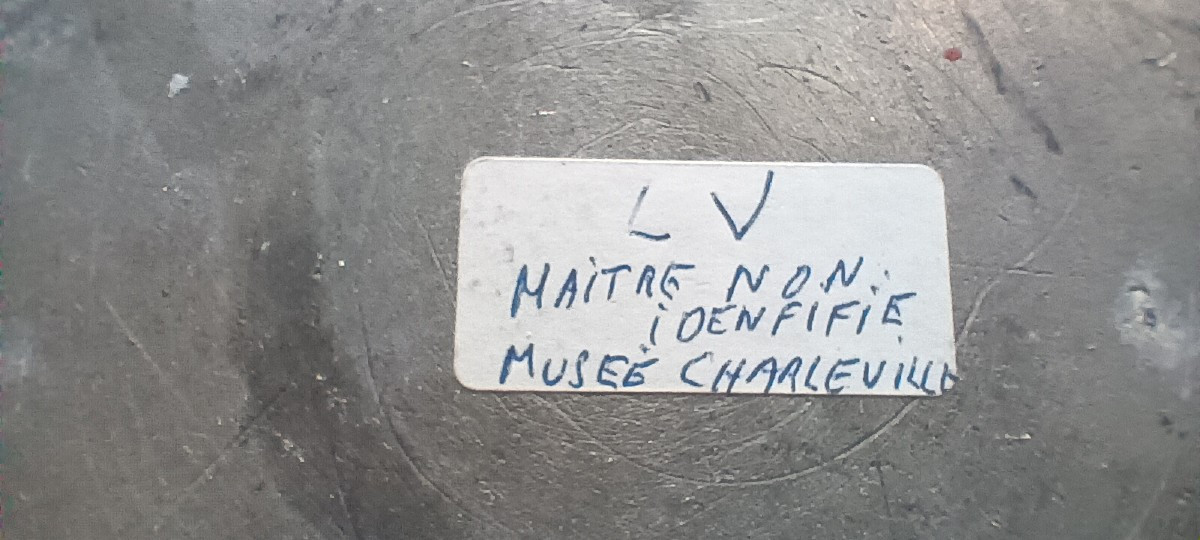 Plat étain  Lorrain? XVIII - XIX siècle-photo-2