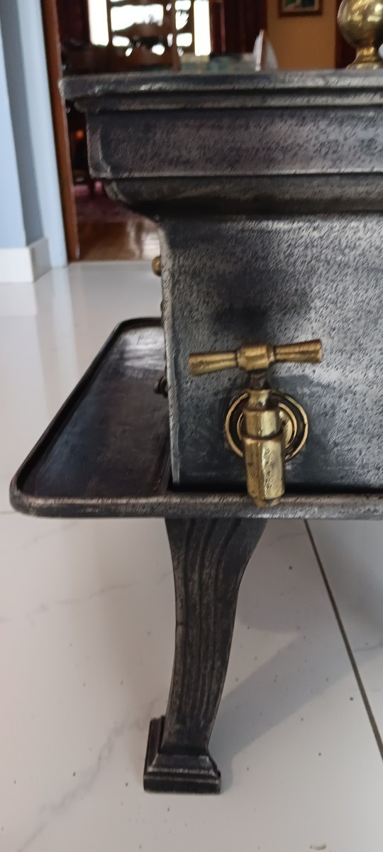 Miniature Cast Iron Stove, Dupont Brand In Fallon - 18th Century-photo-2