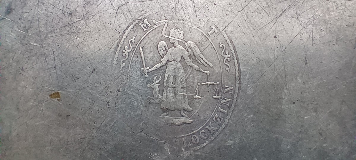 Pewter Dish, Late 18th - Early 19th Century-photo-1