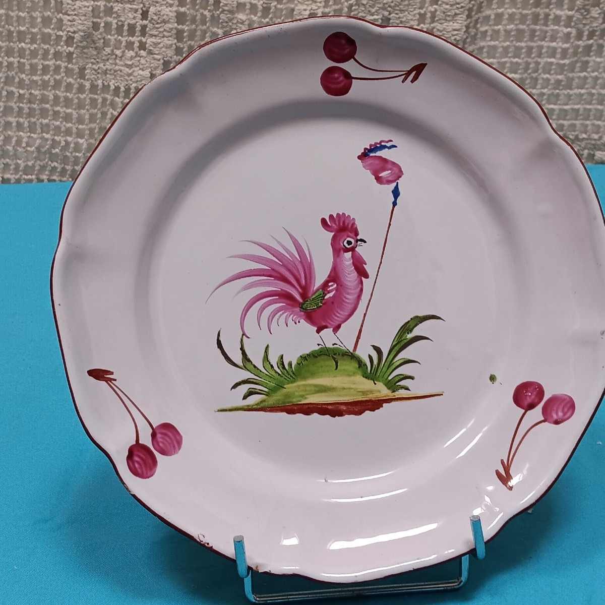 Revolutionary Earthenware Plate From Islettes - Late 18th Century