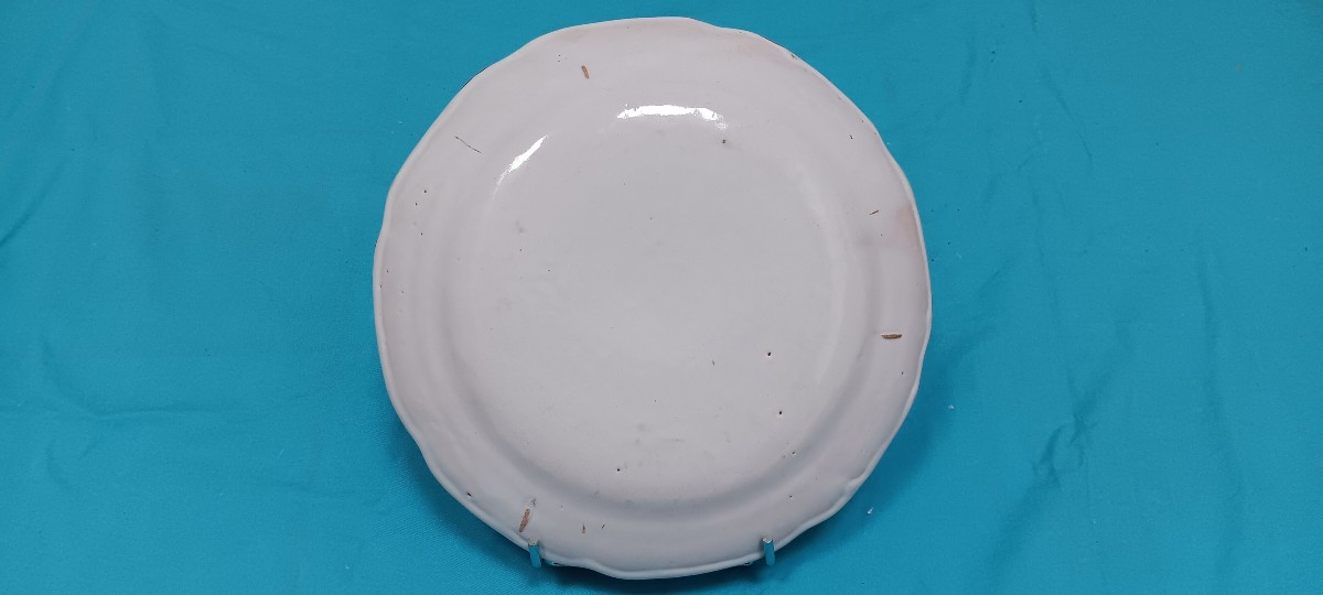 Lunéville Patronymic Plate - Early 19th Century.-photo-2