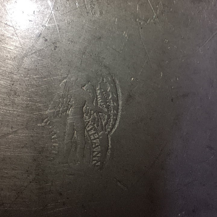 Pewter Plate From Thann (alsace) - Late 18th, Early 19th Century-photo-1