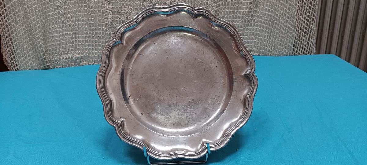 Pewter Plate - Late 18th, Early 19th Century.
