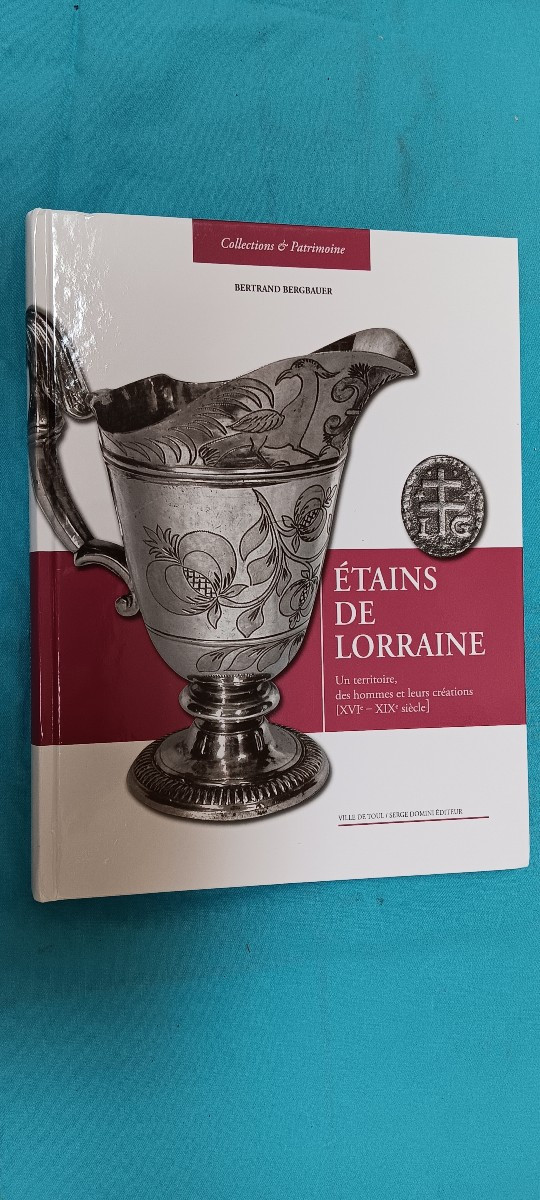 Assiette en étain Lorraine XVIII siècle-photo-1