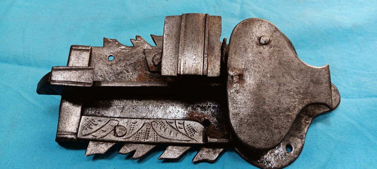 Alsatian Chest Lock - 18th Century.