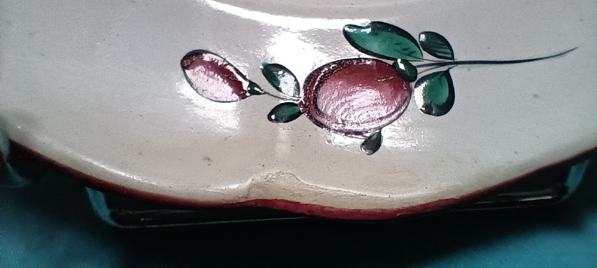 Assiette patronymique de Saint Clément - Début XIX siècle.-photo-4