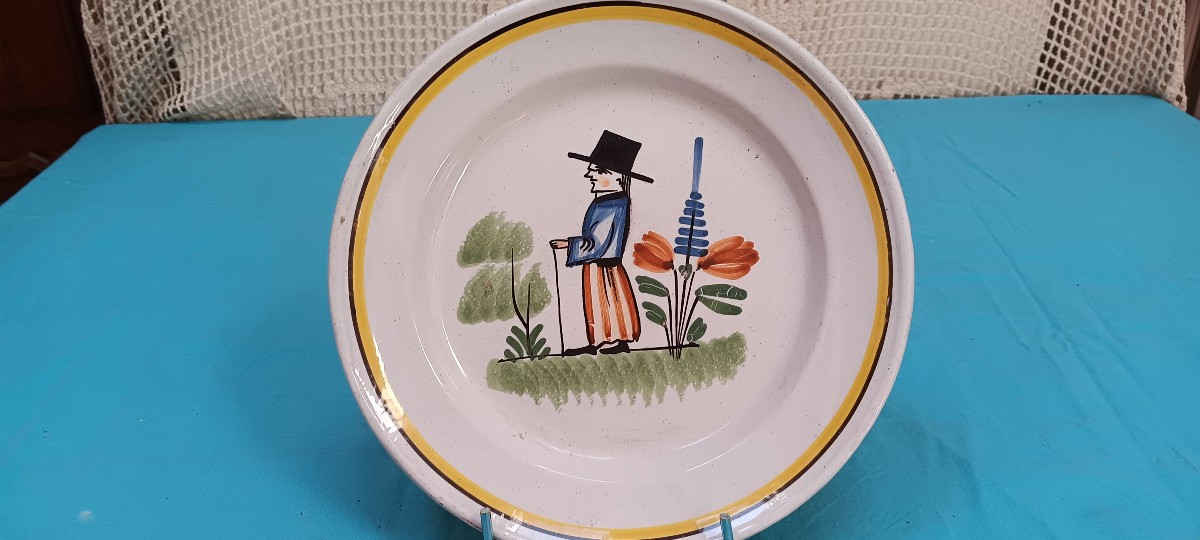 Trouche Plate, Late 18th And Early 19th Century