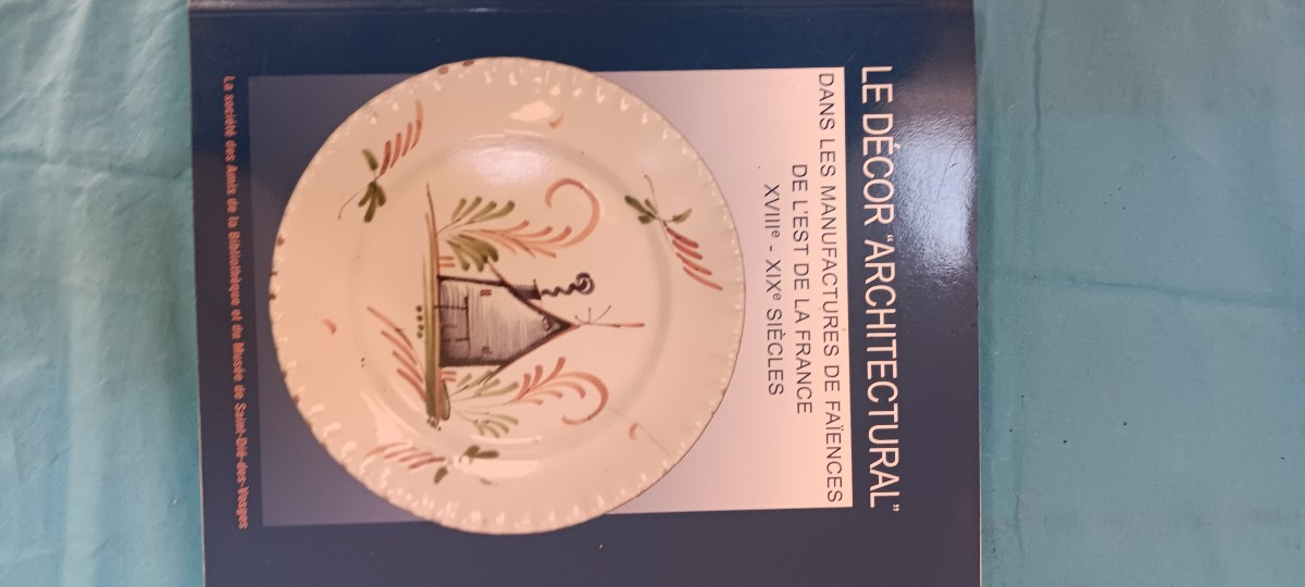 Assiette d'EPINAL - Fin XVIII - Début XIX siècle-photo-1