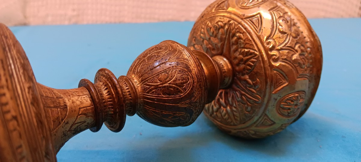 Bronze Ciborium, Late 17th - Early 18th Century-photo-5