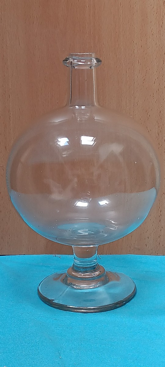 Boule de dentelière verre soufflé - XIX siècle