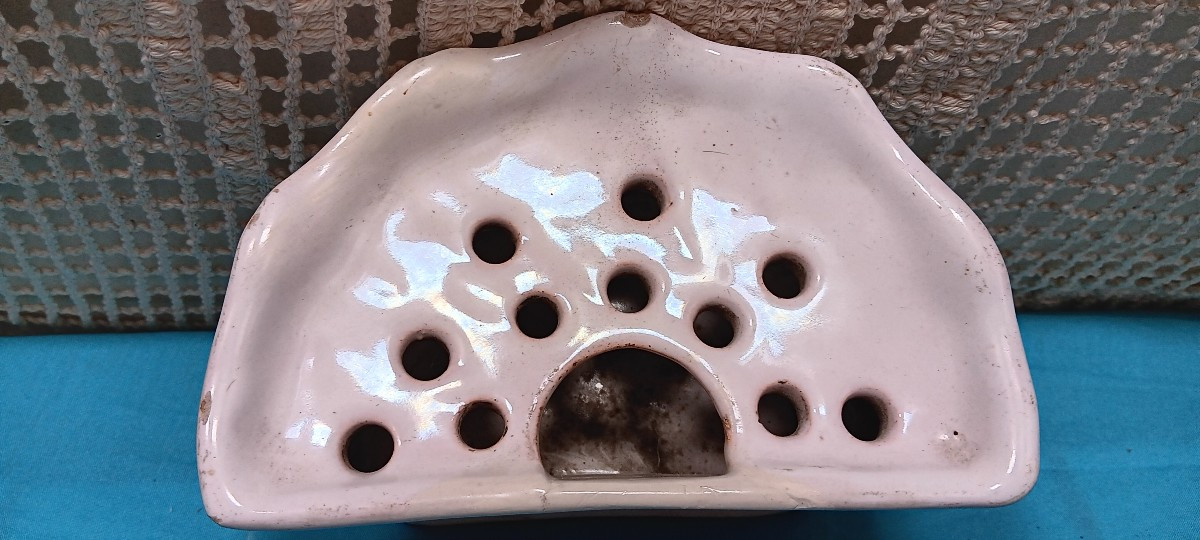 Bouquetière d'applique murale Lunéville  fin XVIII siècle-photo-3