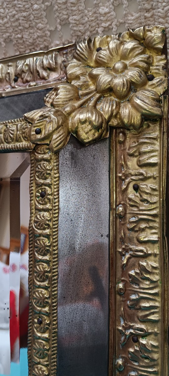 Miroir à parclose Napoleon III-photo-2