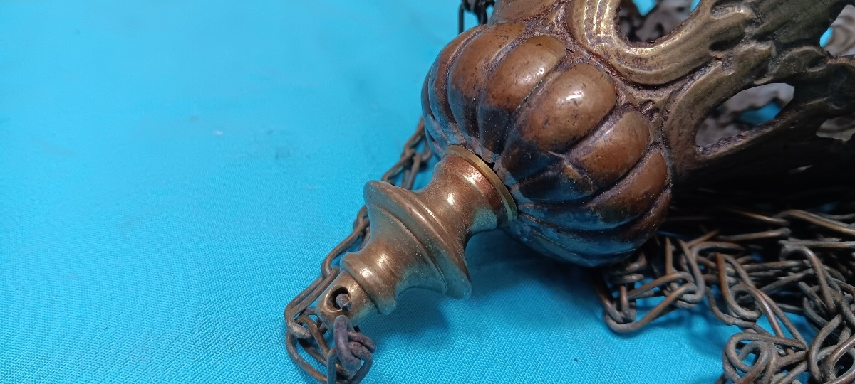 Brass Incense Burner, Late 18th Century - Early 19th Century-photo-5