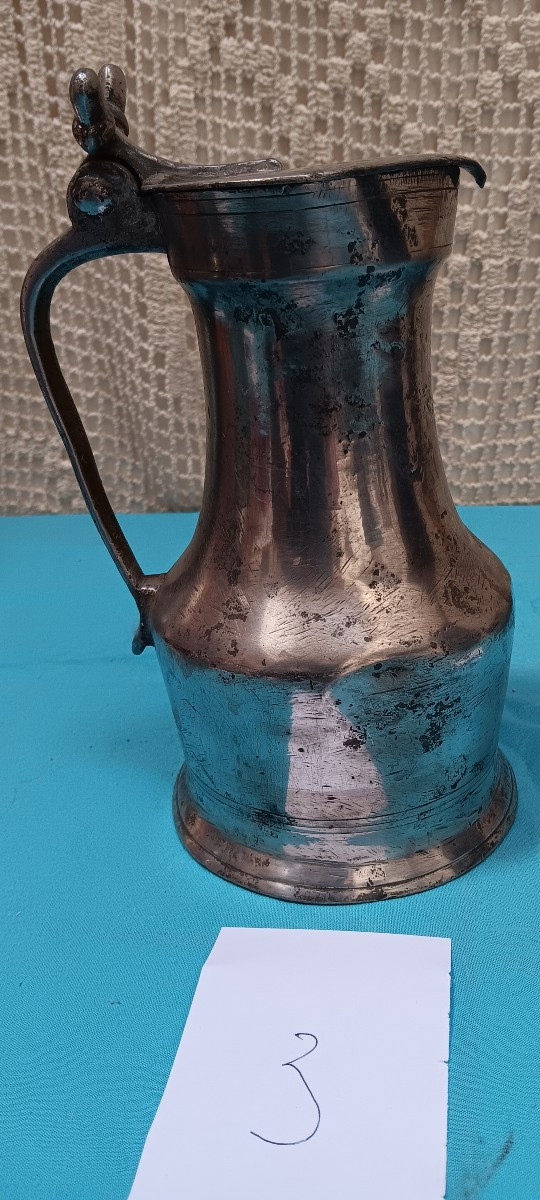 Normandy Pewter Pitchers, Late 18th And/or 19th Century-photo-6