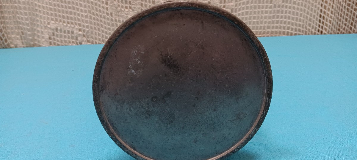 Grande chope étain allemande début XIX siècle datée 1825-photo-4