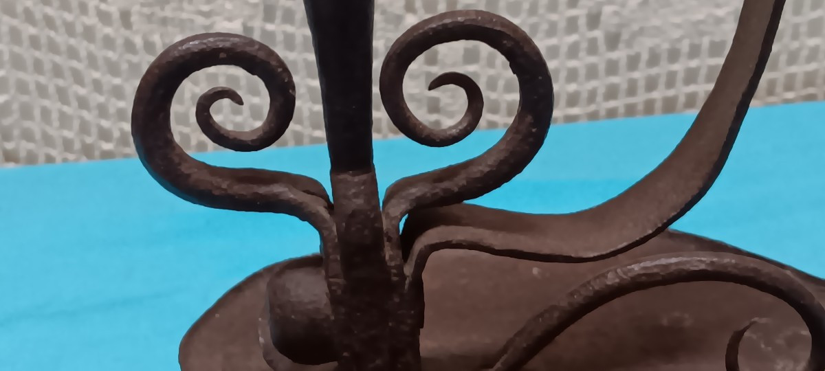 Wrought Iron Resin Maker, 16th - 17th Century-photo-1