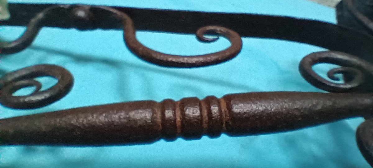 Wrought Iron Resin Maker, 16th - 17th Century-photo-3