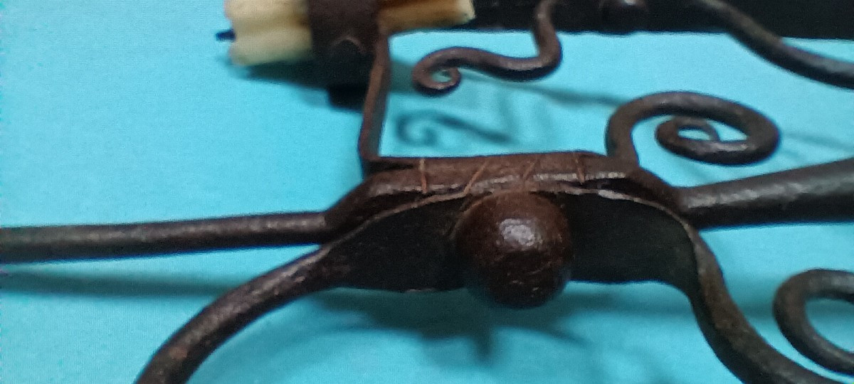 Wrought Iron Resin Maker, 16th - 17th Century-photo-4