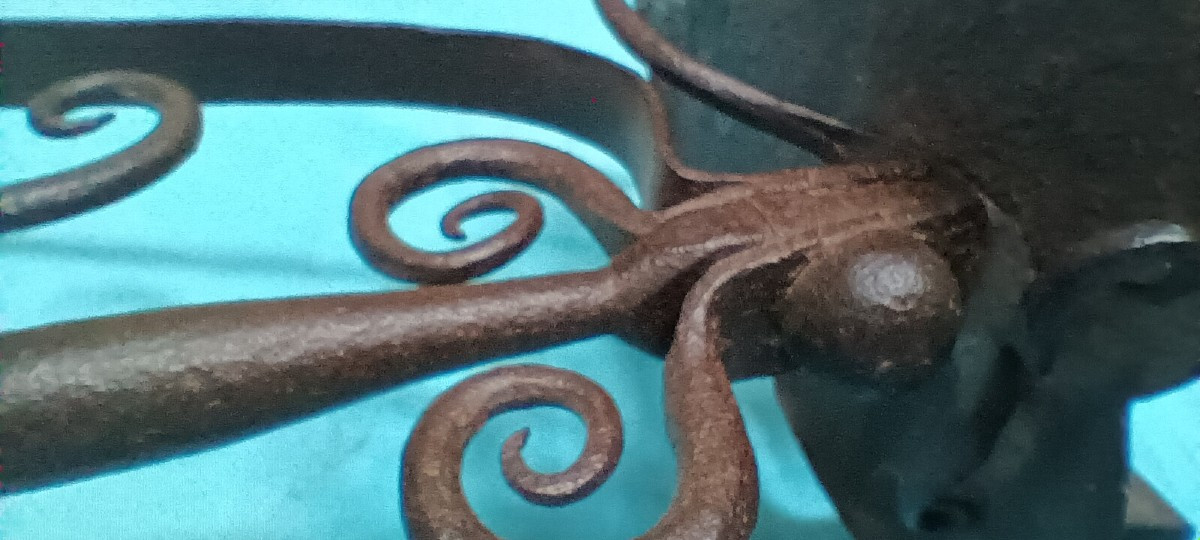 Wrought Iron Resin Maker, 16th - 17th Century-photo-5