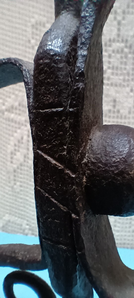 Wrought Iron Resin Maker, 16th - 17th Century-photo-8