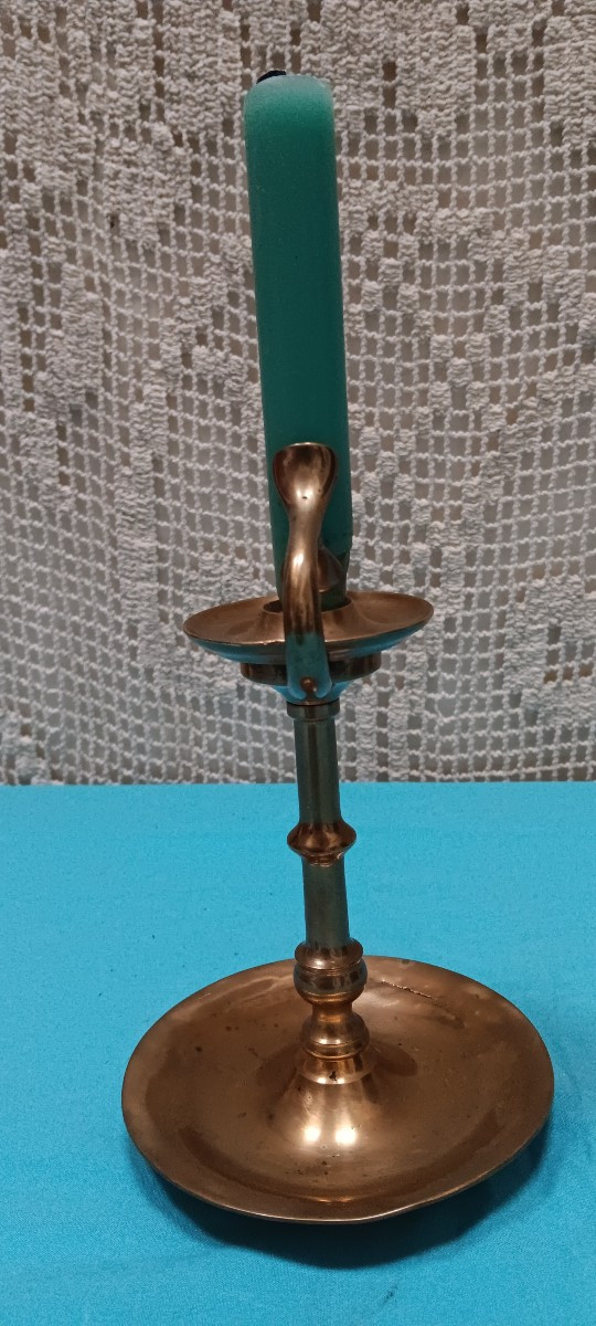 Chandelier/Bougeoir réglable XIX siècle-photo-2