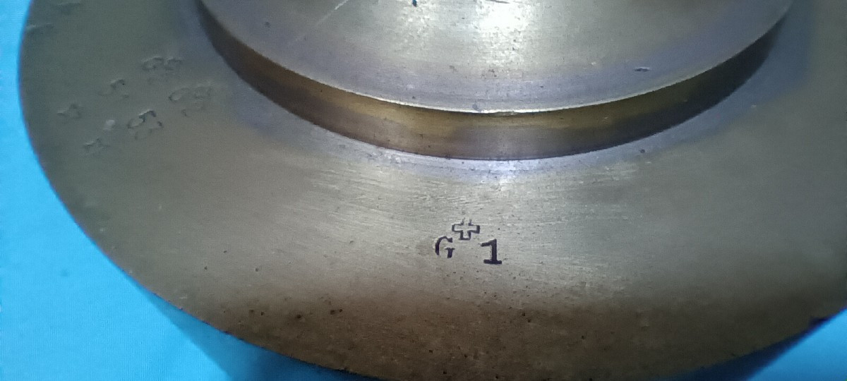 Poids de 10 kg en laiton-photo-3