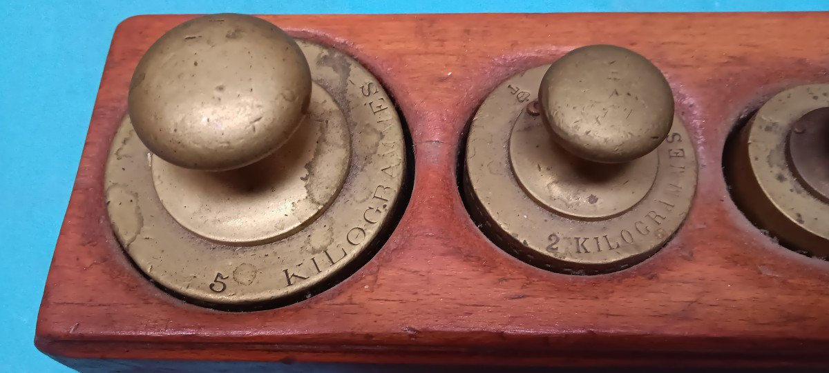 9 Kg Weight Box - Early 20th Century-photo-3