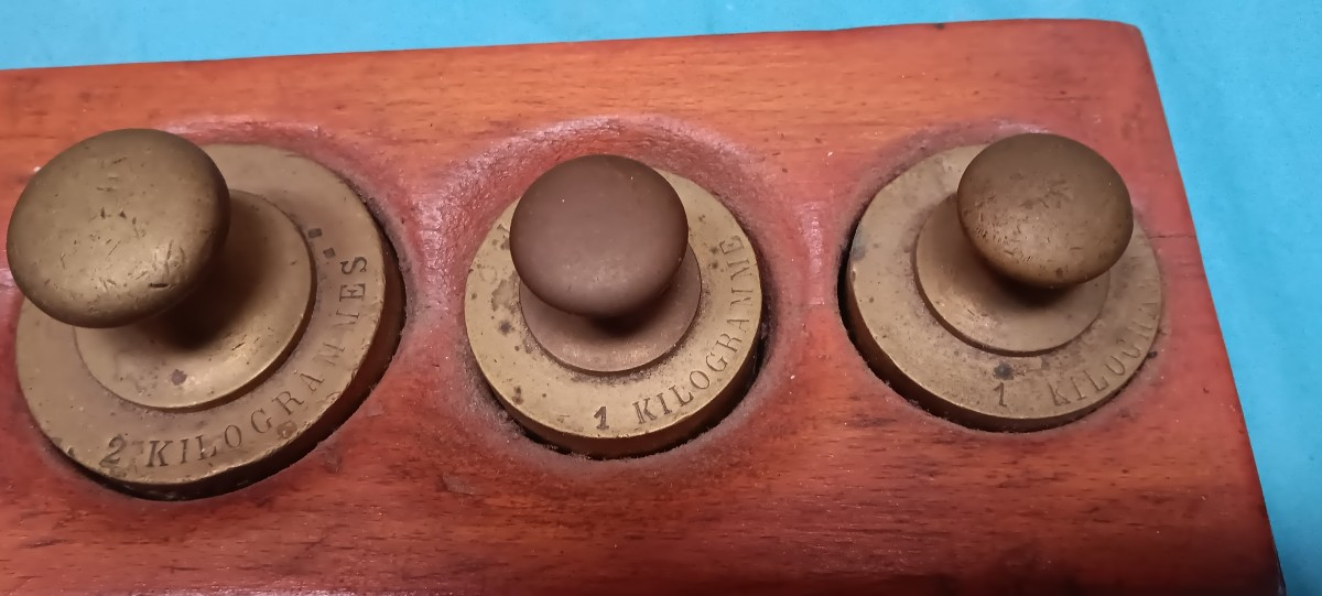 9 Kg Weight Box - Early 20th Century-photo-4