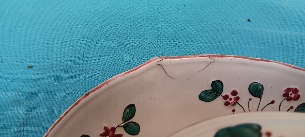 Sucrier en faience de Moyen (Lorraine) - Fin XVIII siècle-photo-3