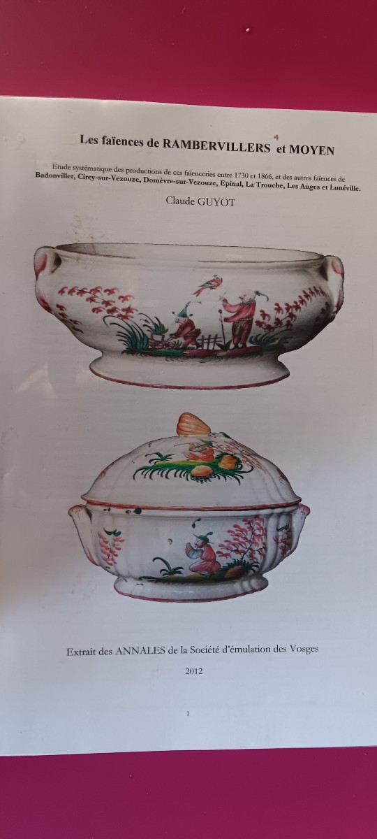 Assiette Rambervillers (Vosges) - Fin XVIII, Début XIX siècle-photo-5