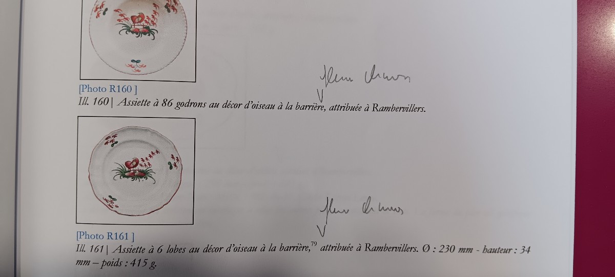 Assiette Rambervillers (Vosges) - Fin XVIII, Début XIX siècle-photo-6