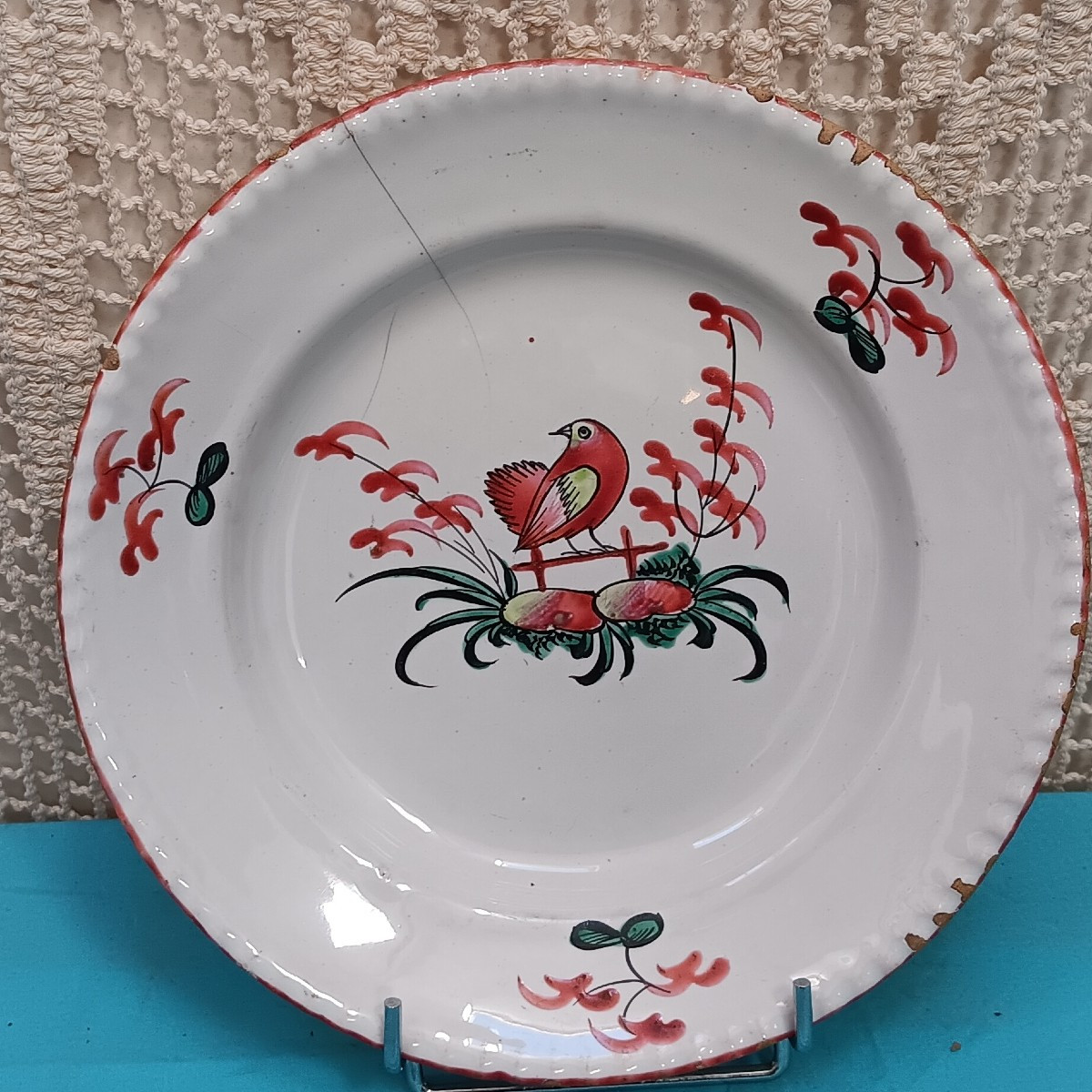 Assiette Rambervillers (Vosges) - Fin XVIII, Début XIX siècle