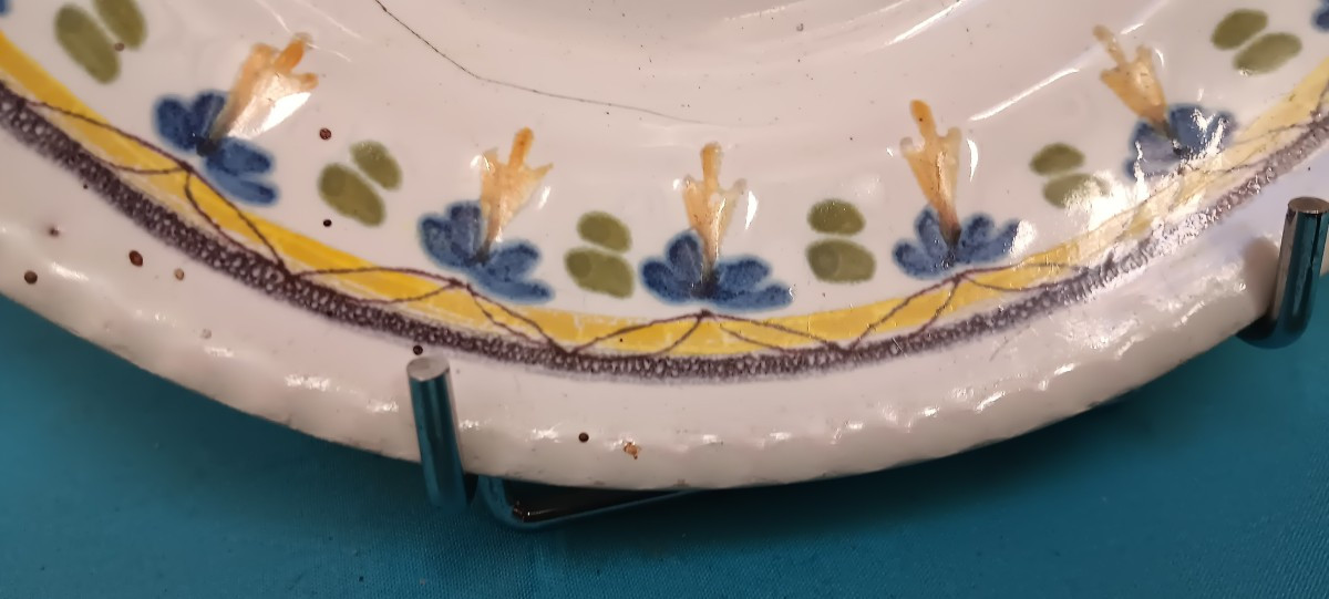Assiette Rambervillers (Vosges) - Fin XVIII-photo-4