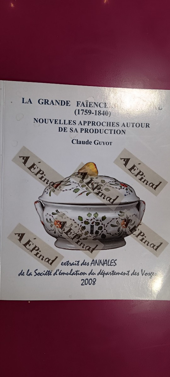 Four Epinal Plates With Flowers - Late 18th, Early 19th Century-photo-5
