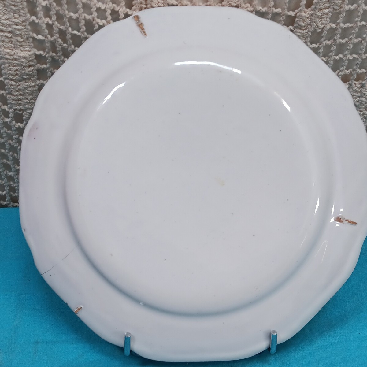 Plate With Lunéville Rooster - Late 18th Century-photo-2