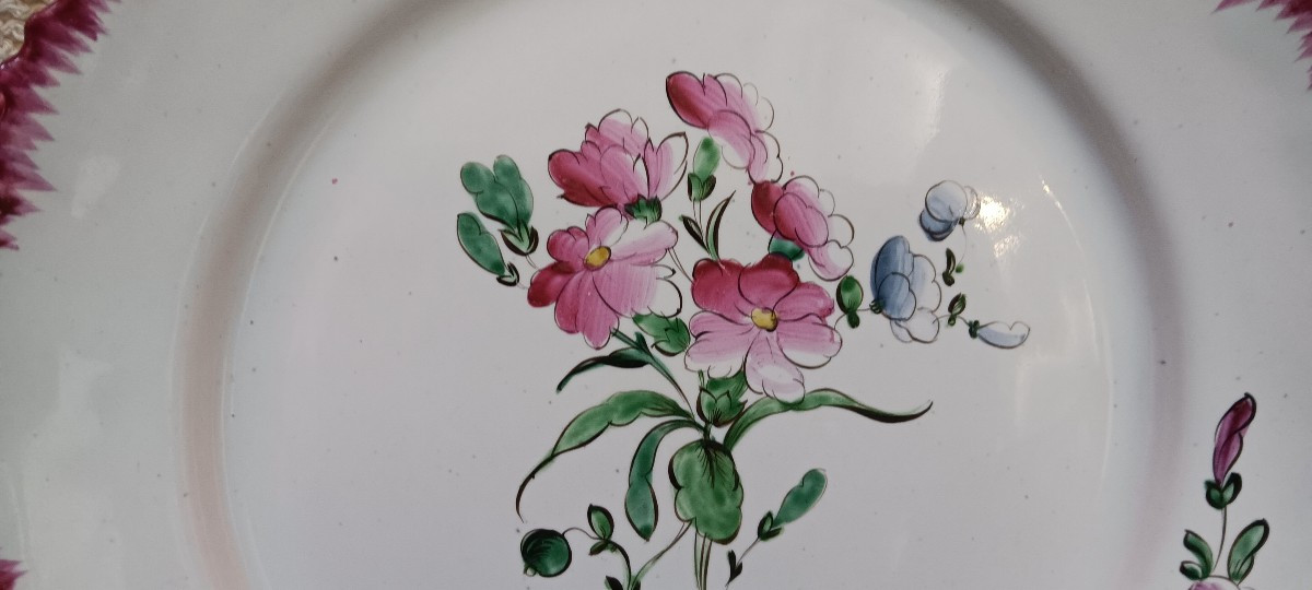Aprey Plate - Late 18th - Early 19th Century-photo-3