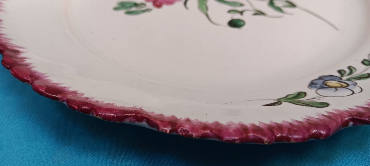Aprey Plate - Late 18th - Early 19th Century-photo-2