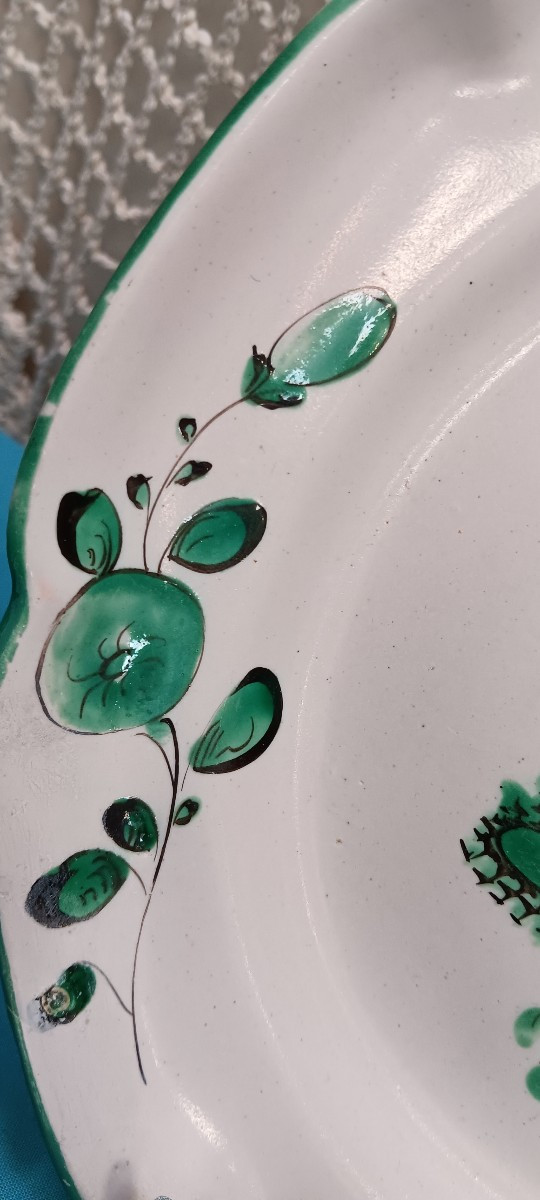 Plate With Chinese From Lunéville - Late 18th Century-photo-2