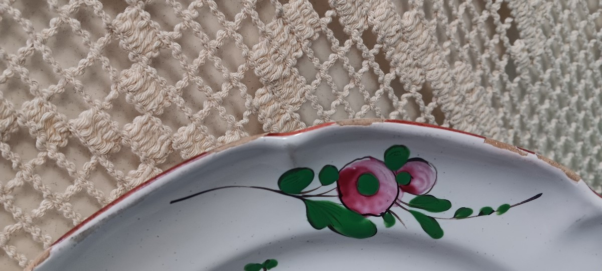 Plate Or Small Dish With Chinese Decoration From Lunéville - Late 17th, Early 19th Century-photo-4