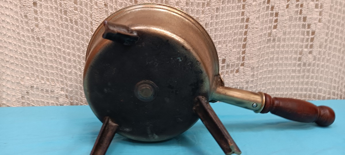Bronze Apothecary Crucible - 18th Century-photo-3