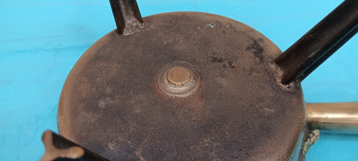 Bronze Apothecary Crucible - 18th Century-photo-4