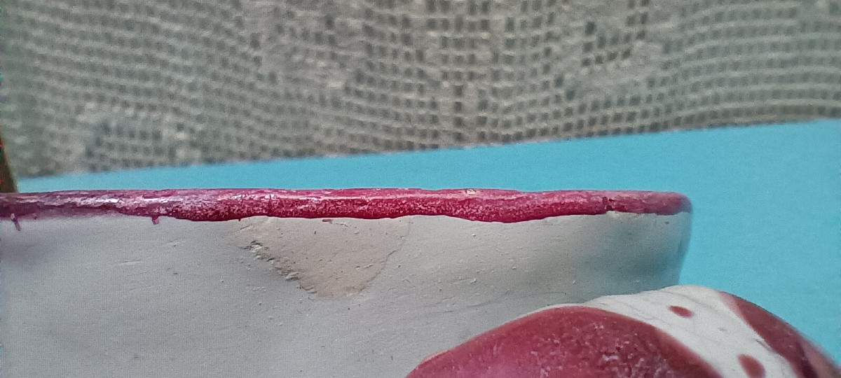 Terrine en faience de Rambervillers (Vosges).  Fin XVIII siècle-photo-1