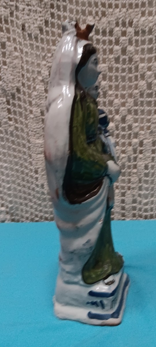 Virgin In Eastern Earthenware - 18th Century-photo-4