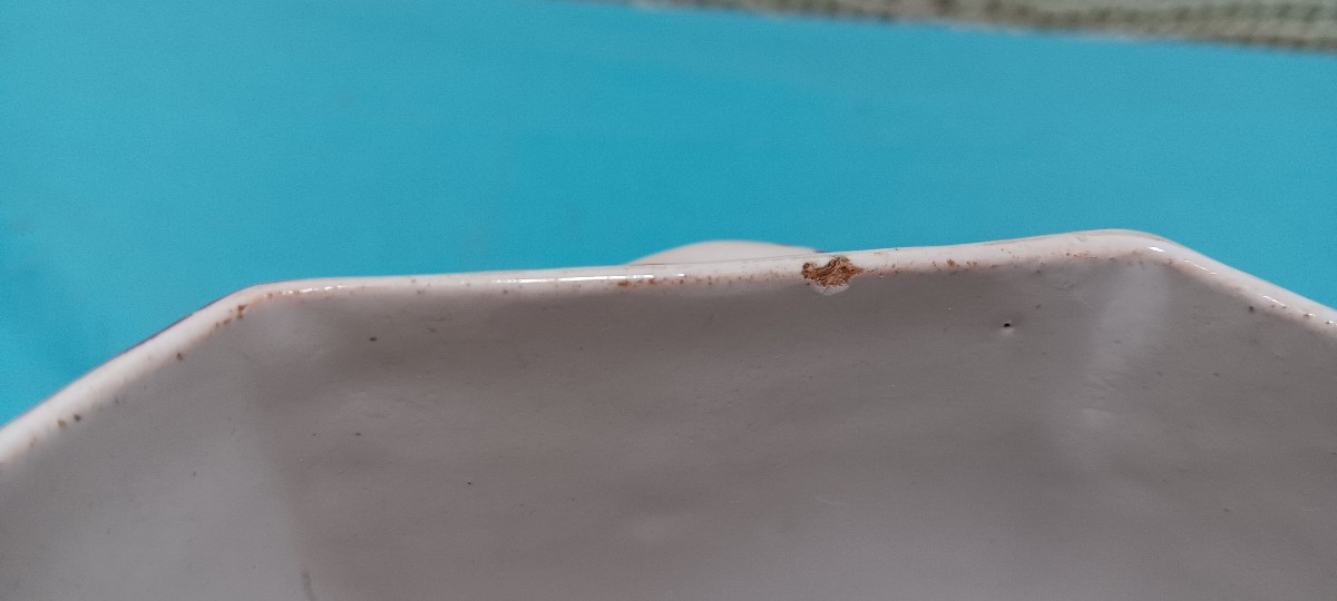 Jardinière faience de Marseille signée la Veuve Perrin - Fin XVIII siècle-photo-7