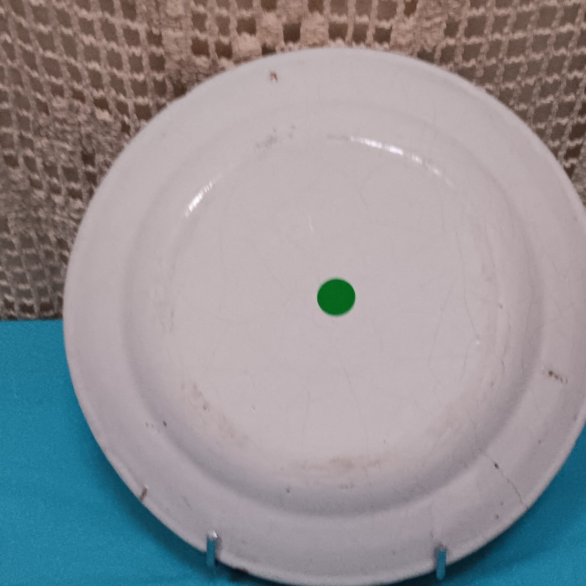 Assiette de Rambervillers (Vosges) - fin XVIII siècle-photo-2