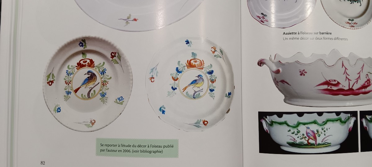 Assiette de Rambervillers (Vosges) - fin XVIII siècle-photo-2