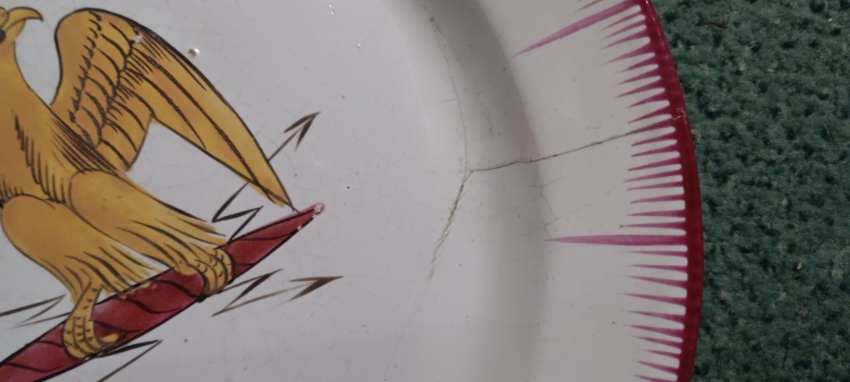 Plate From Les Islettes At l'Aigle - Early 19th Century-photo-3