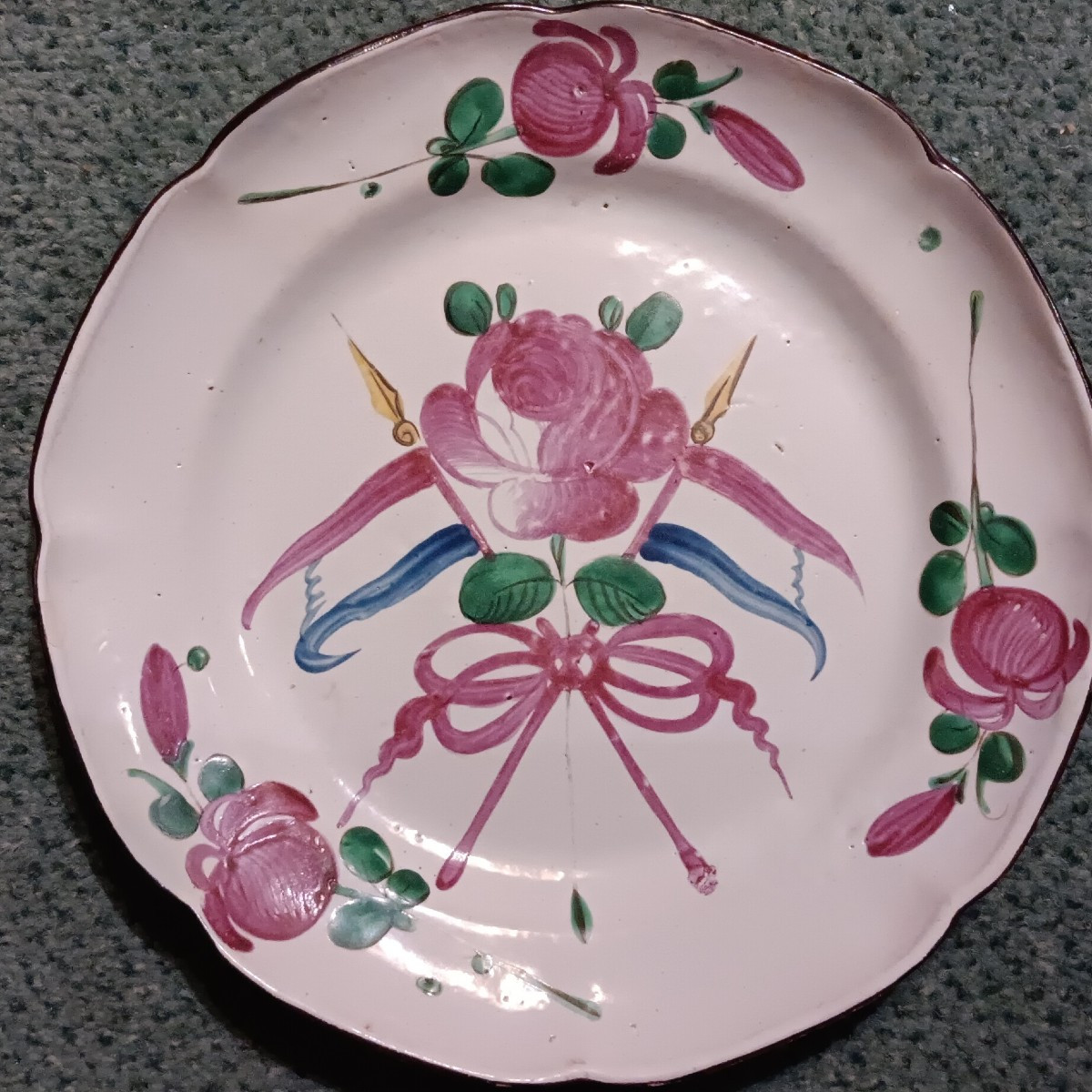 Assiette révolutionnaire des Islettes - Fin XVIII siècle
