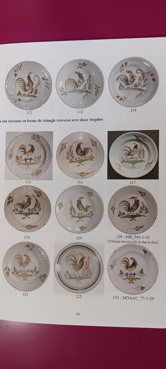 Epinal Plate With A Rooster - Late 18th, Early 19th Century-photo-1